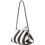 Clutch le berlingot in nero e bianco Jacquemus - donna 