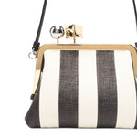 Clutch le berlingot in nero e bianco Jacquemus - donna 
