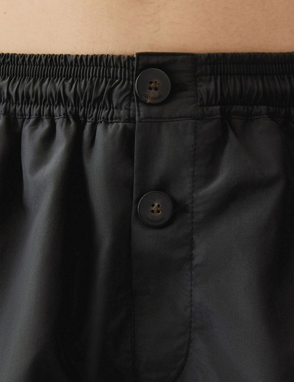 Costume con logo in nero Jacquemus - uomo 
