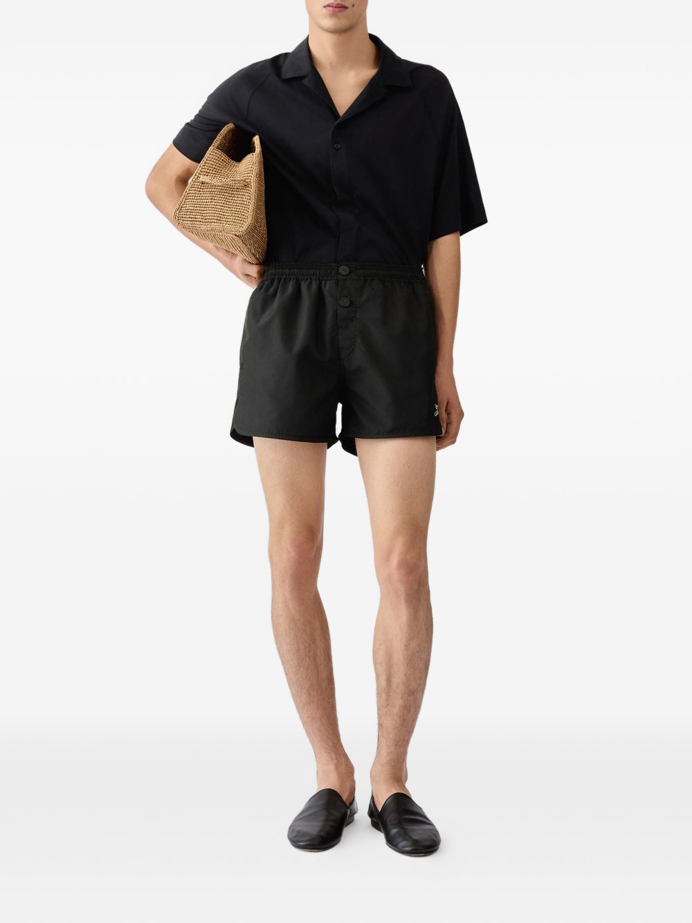 Costume con logo in nero Jacquemus - uomo 