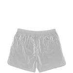 Pantaloncini da bagno con logo ricamato in argento Jacquemus - uomo 