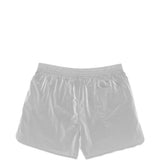 Pantaloncini da bagno con logo ricamato in argento Jacquemus - uomo 