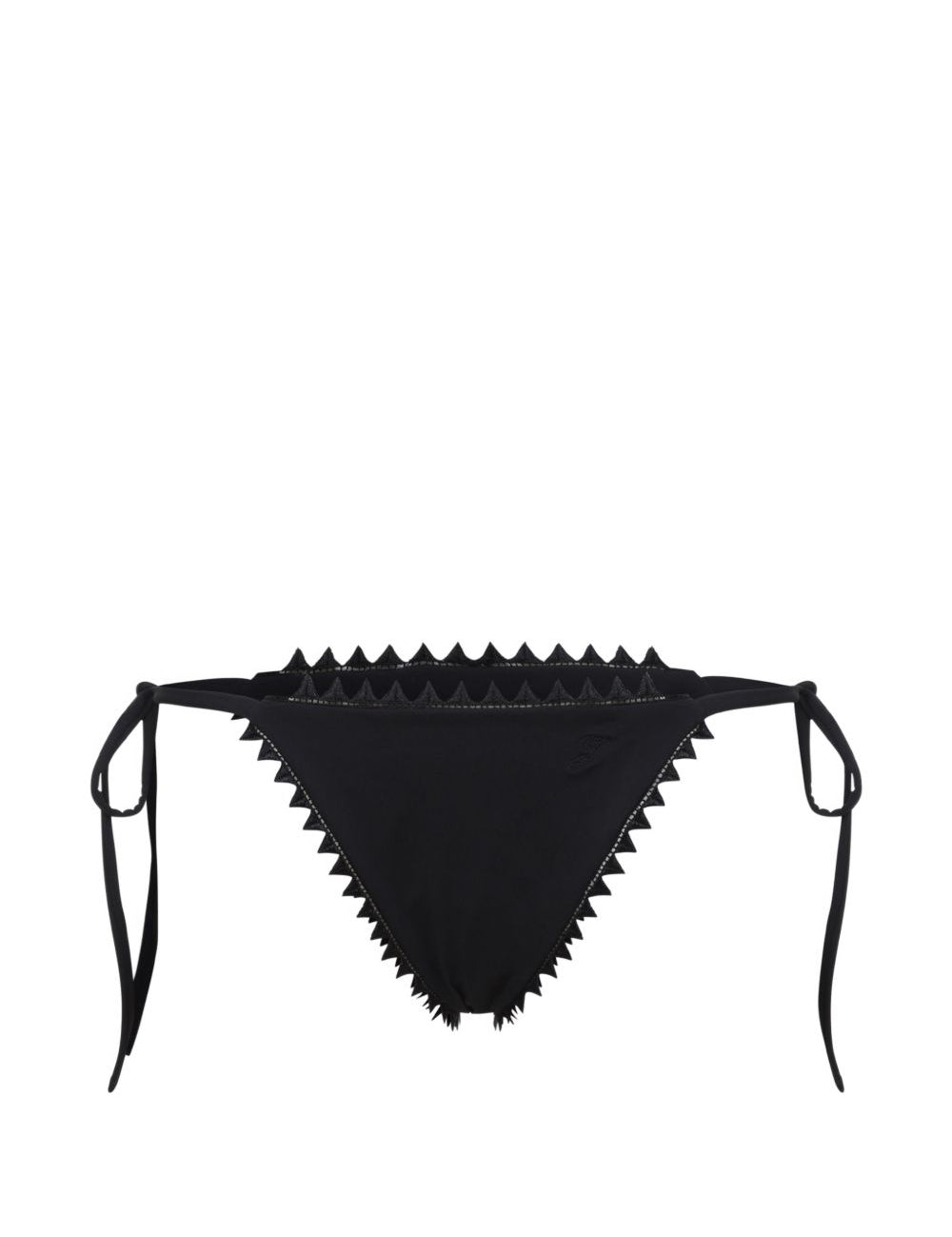 Slip Bikini Le Bas De Maillot Picot in nero Jacquemus - donna 