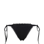 Slip Bikini Le Bas De Maillot Picot in nero Jacquemus - donna 