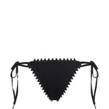 Slip Bikini Le Bas De Maillot Picot in nero Jacquemus - donna 