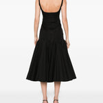 Abito midi La Agave Robe in nero Jacquemus - donna 