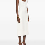 Abito la robe tablier in bainco Jacquemus - donna 