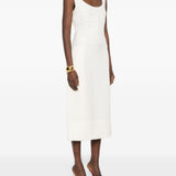 Abito la robe tablier in bainco Jacquemus - donna 