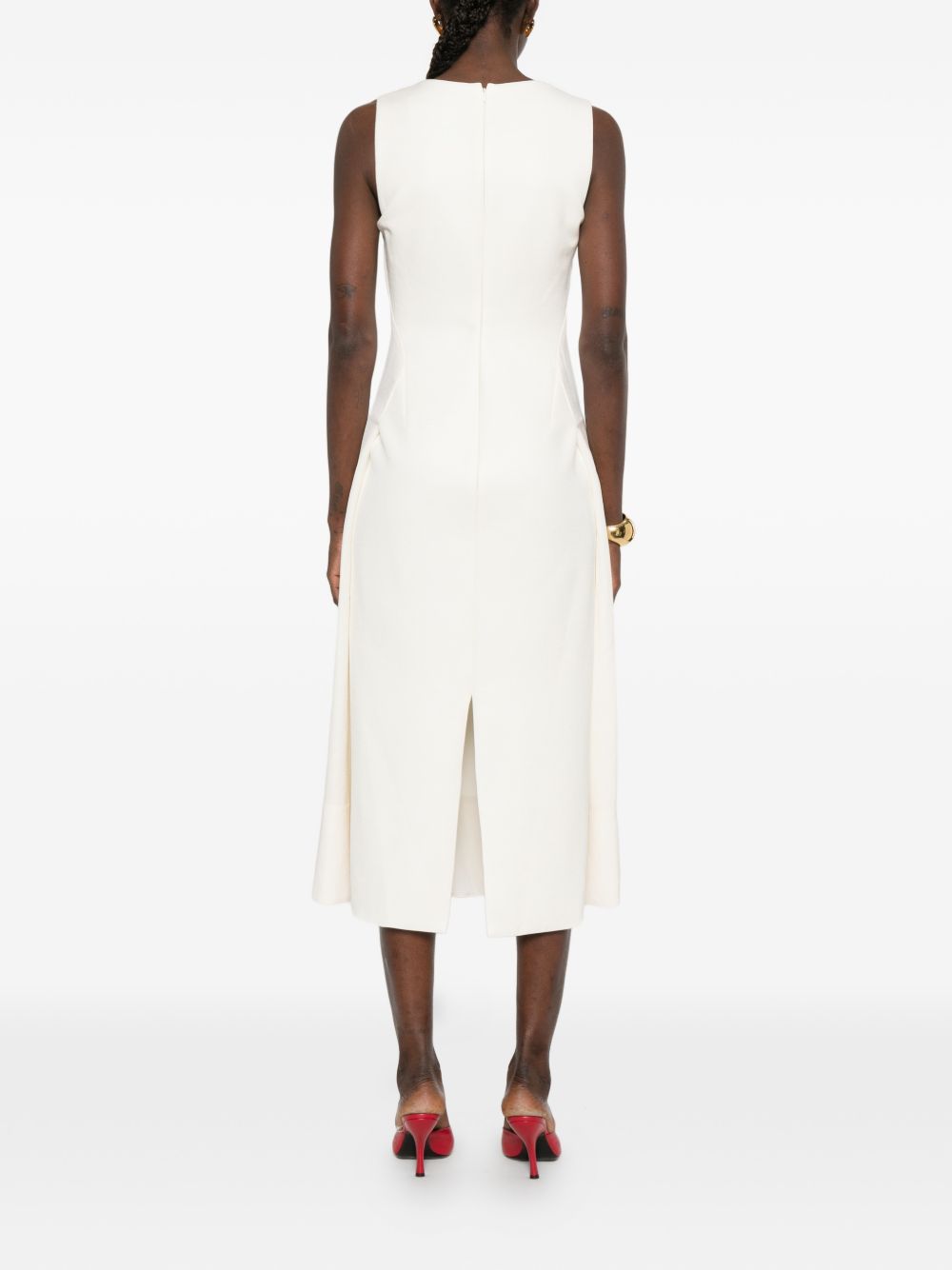 Abito la robe tablier in bainco Jacquemus - donna 
