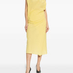 Abito la robe drap in giallo Jacquemus - donna 