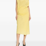 Abito la robe drap in giallo Jacquemus - donna 