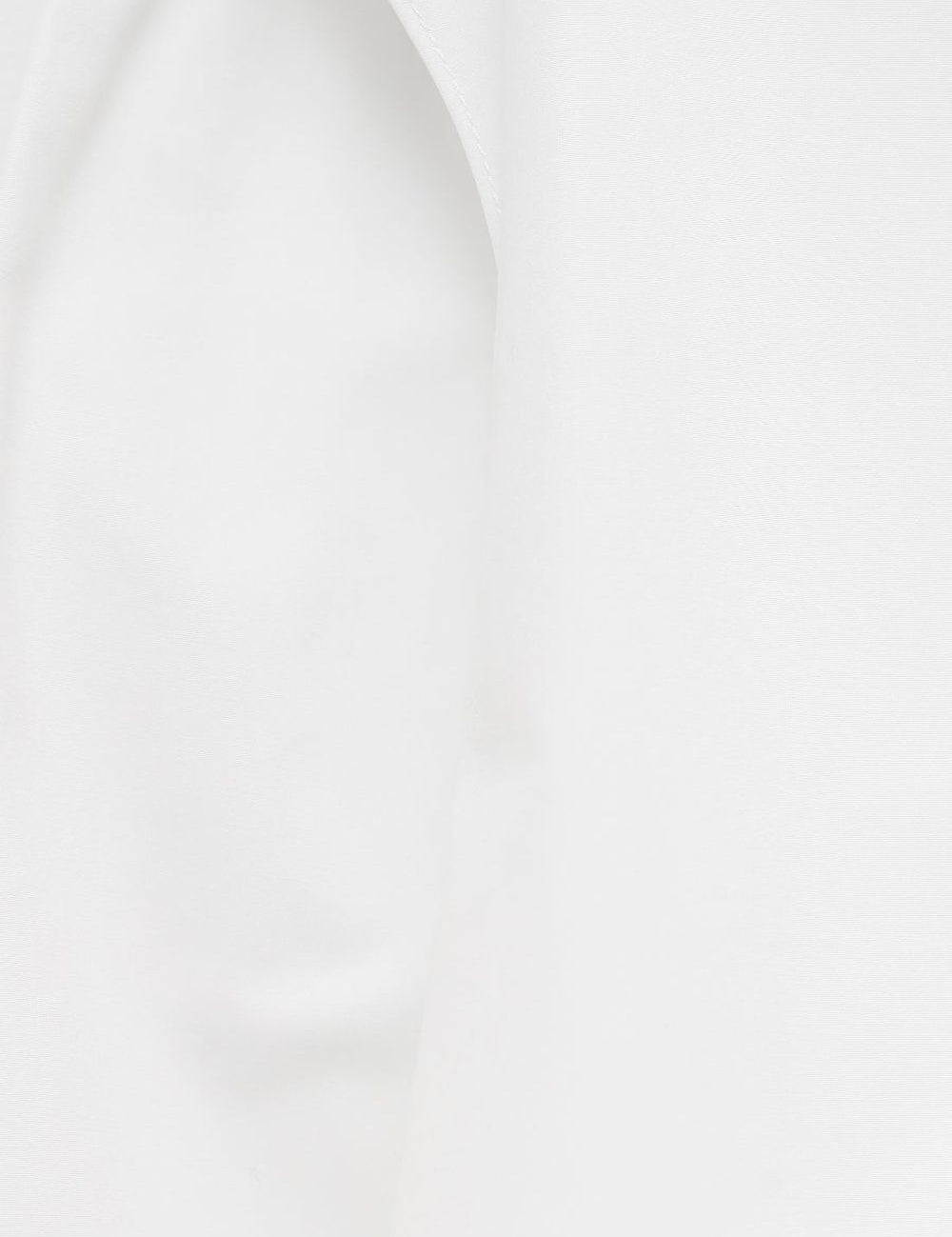 Chemisier Berlingot con arricciatura in bianco Jacquemus - donna 