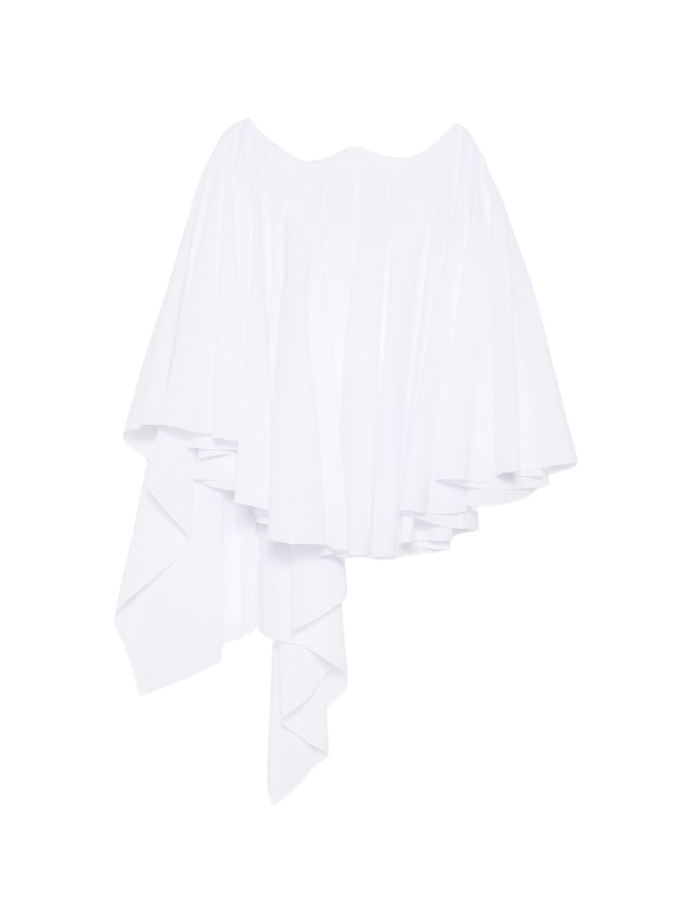 Abito con ruches la robe triangle courte  in bianco Jacquemus - donna 