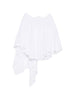 Jacquemus Women's White La Robe Triangle Courte Ruffle Dress