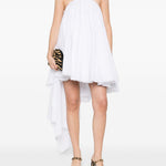 Abito con ruches la robe triangle courte  in bianco Jacquemus - donna 