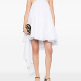 Abito con ruches la robe triangle courte  in bianco Jacquemus - donna 
