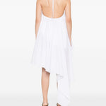 Abito con ruches la robe triangle courte  in bianco Jacquemus - donna 
