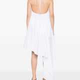 Abito con ruches la robe triangle courte  in bianco Jacquemus - donna 
