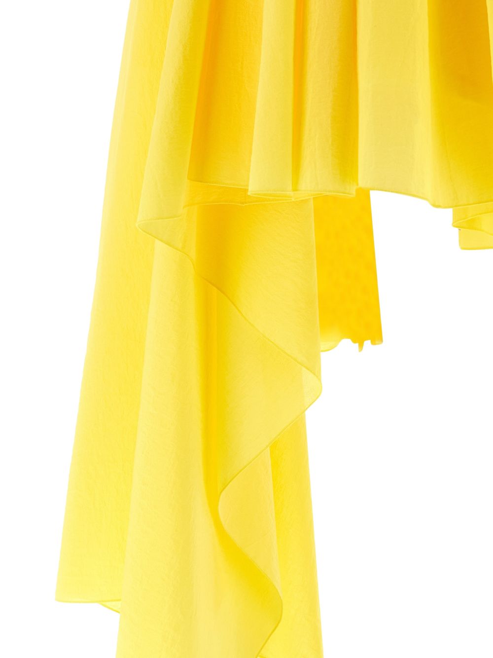 Abito asimmetrico la robe in giallo Jacquemus - donna 