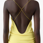 ABITO LA ROBE ABIHA IN GIALLO JACQUEMUS - DONNA 