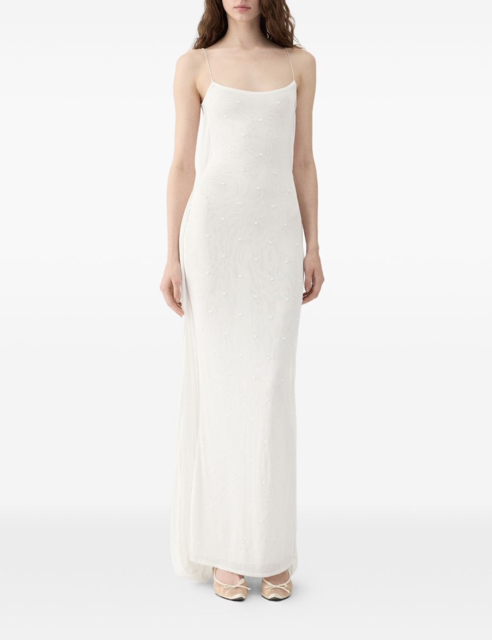 ABITO LA ROBE PLUMETIS in bianco JACQUEMUS - DONNA 