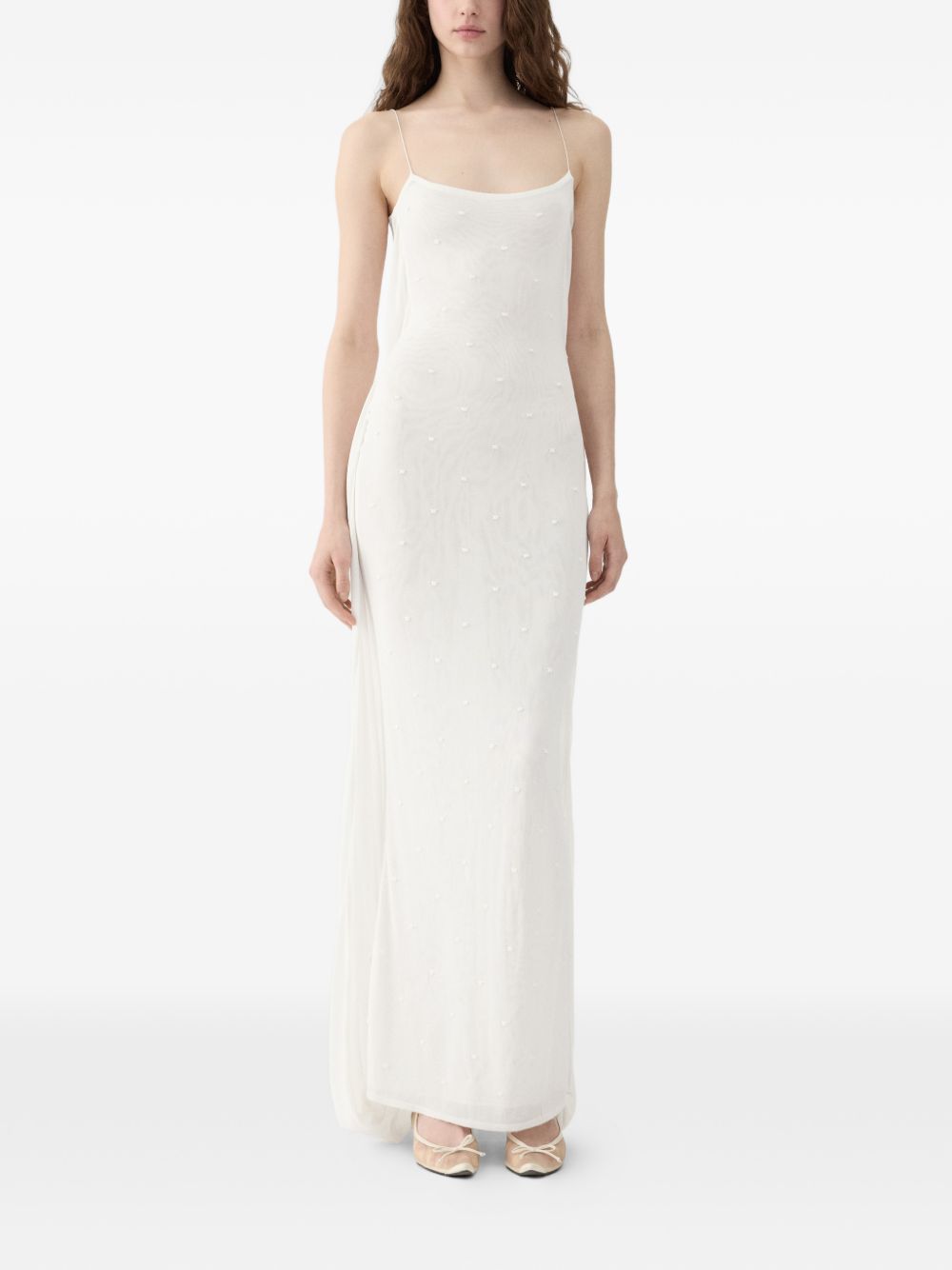 ABITO LA ROBE PLUMETIS in bianco JACQUEMUS - DONNA 