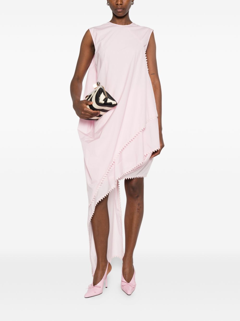 Abito corto the traversin in rosa Jacquemus - donna 