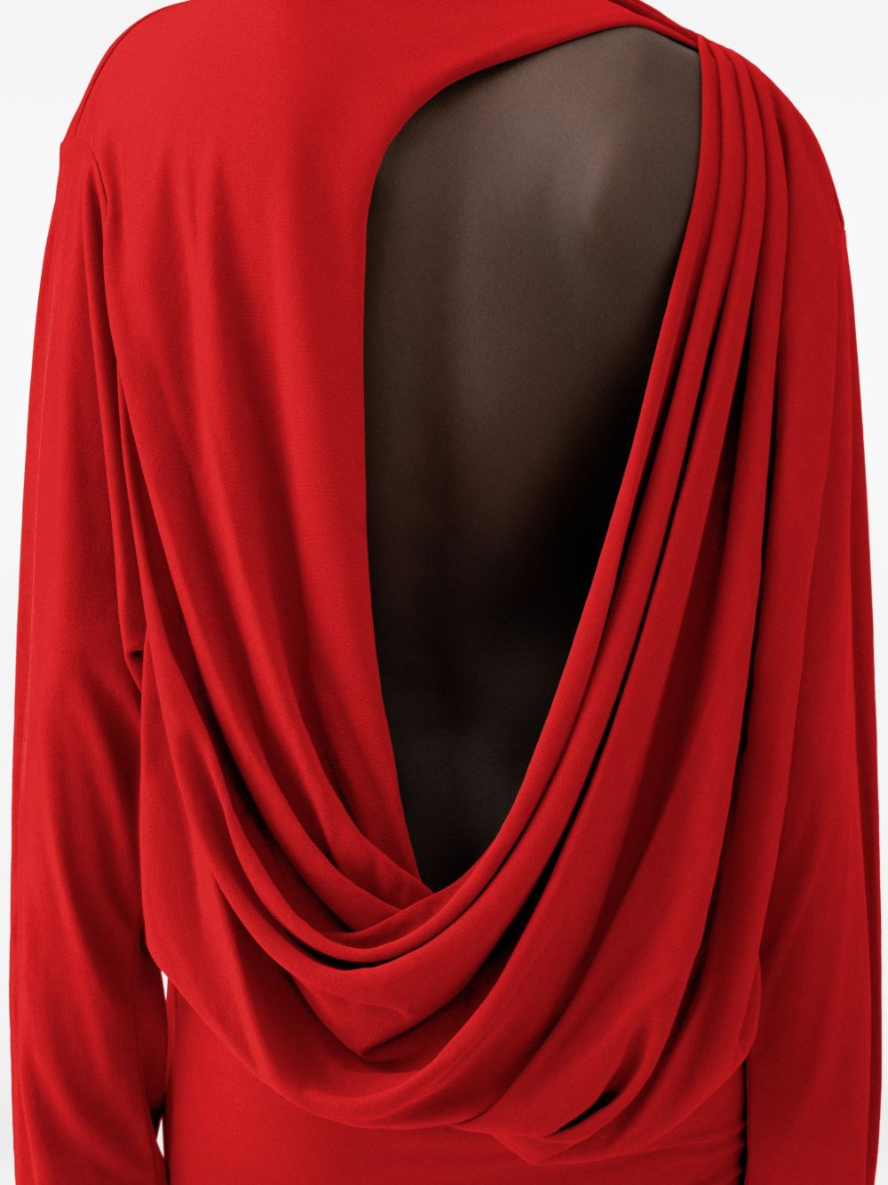 Abito con dettagli cut-out la robe mistral in rosso Jacquemus - donna 