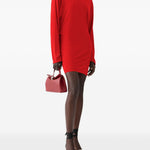 Abito con dettagli cut-out la robe mistral in rosso Jacquemus - donna 