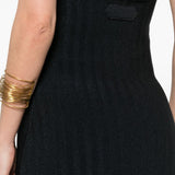 Abito midi tablier in blu scuro Jacquemus - donna 