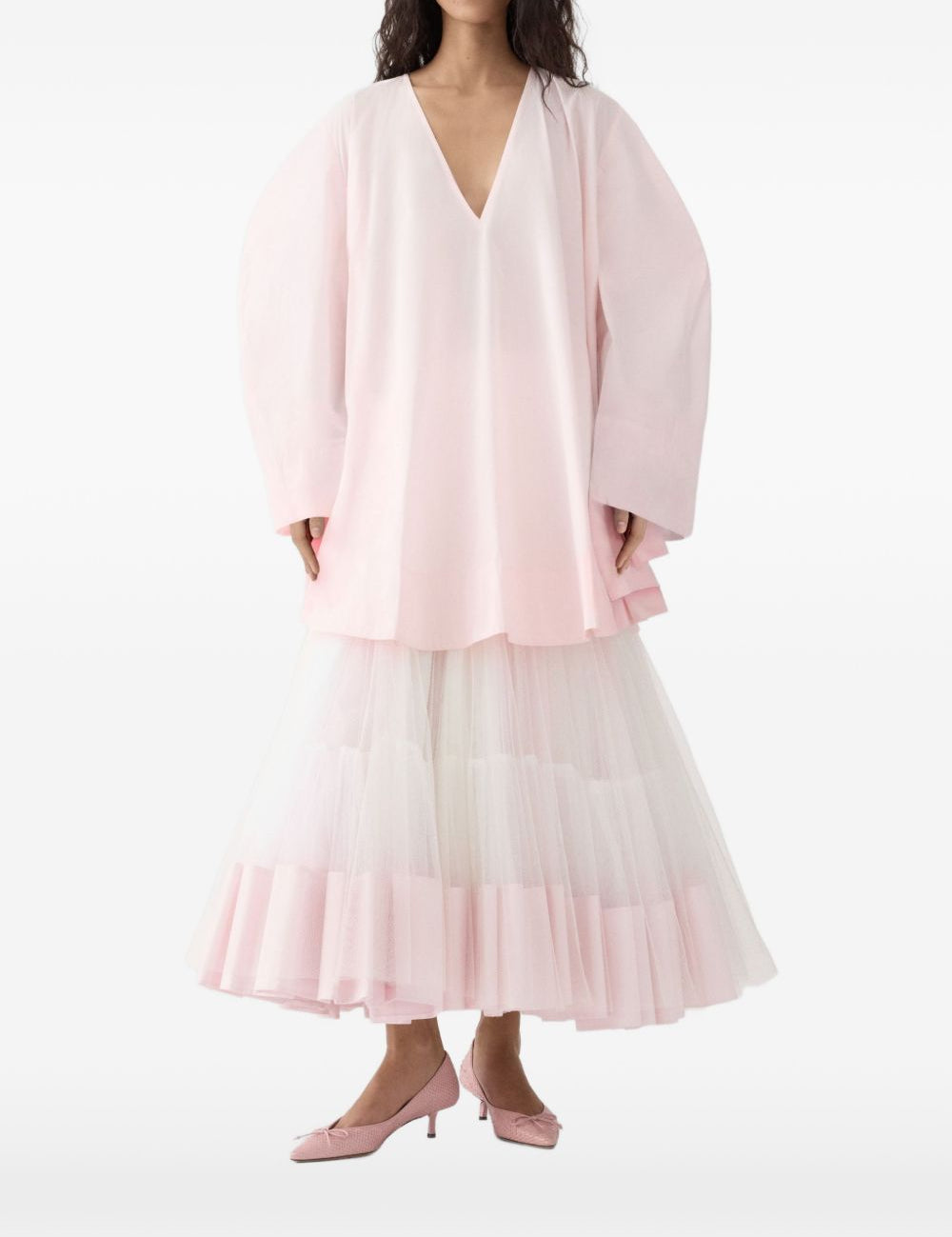 CAMICIA LA ROBE PAYSAN in rosa JACQUEMUS - DONNA 