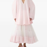 CAMICIA LA ROBE PAYSAN in rosa JACQUEMUS - DONNA 