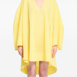 Abito con scollo a V la robe paysan in giallo Jacquemus - donna 