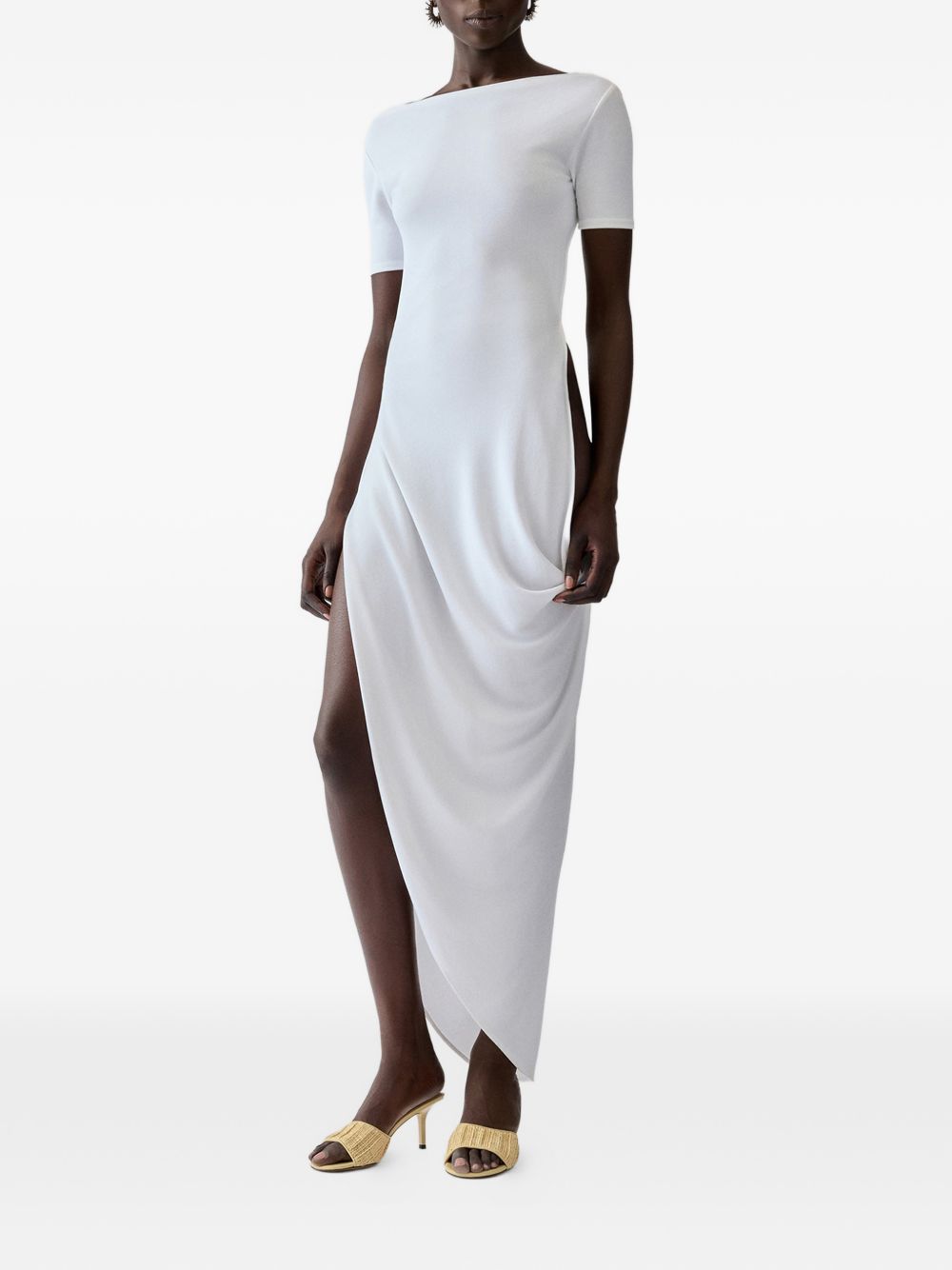 Abito la robe sole in bianco Jacquemus - donna 