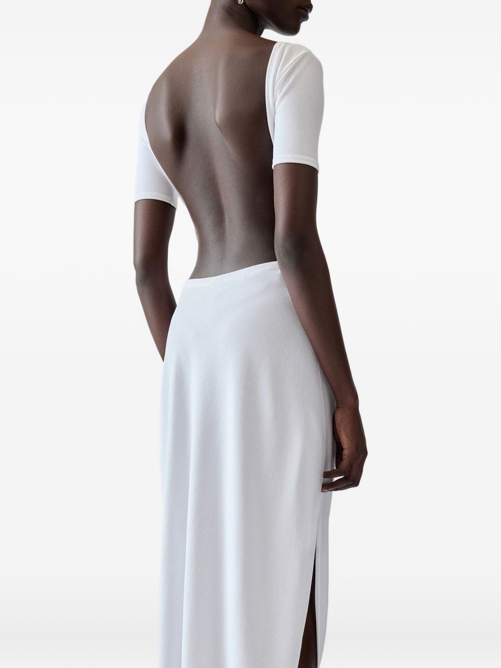 Abito la robe sole in bianco Jacquemus - donna 