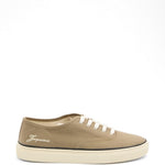 Sneakers con lacci e logo ricamato in beige Jacquemus - uomo 