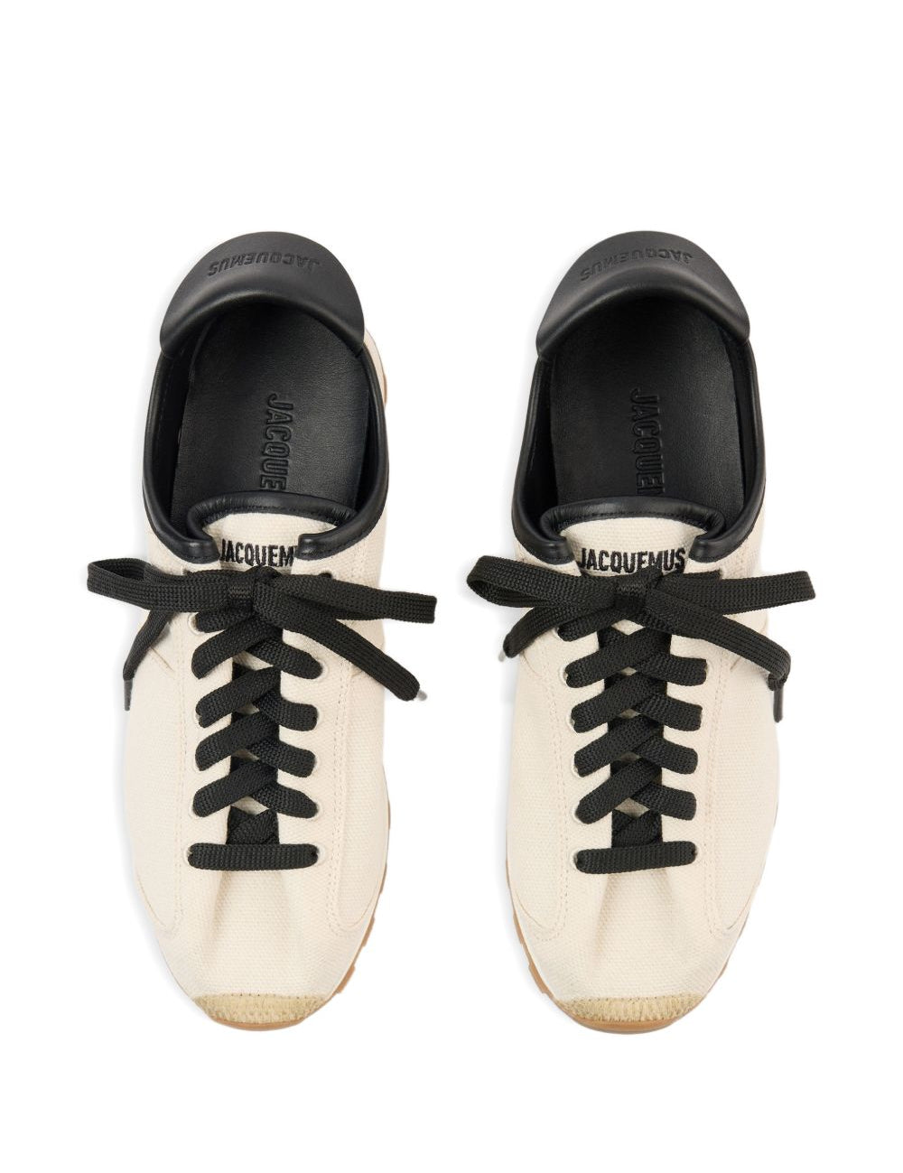Sneakers in pelle in avorio Jacquemus - donna 