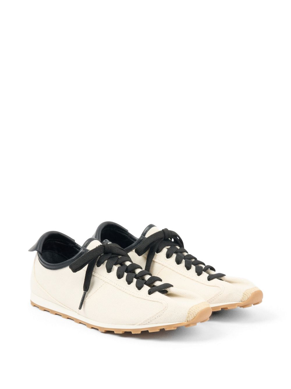 Sneakers in pelle in avorio Jacquemus - donna 