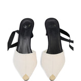 Espadrilles les espadrilles high in avorio e nero Jacquemus - donna 