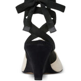 Espadrilles les espadrilles high in avorio e nero Jacquemus - donna 