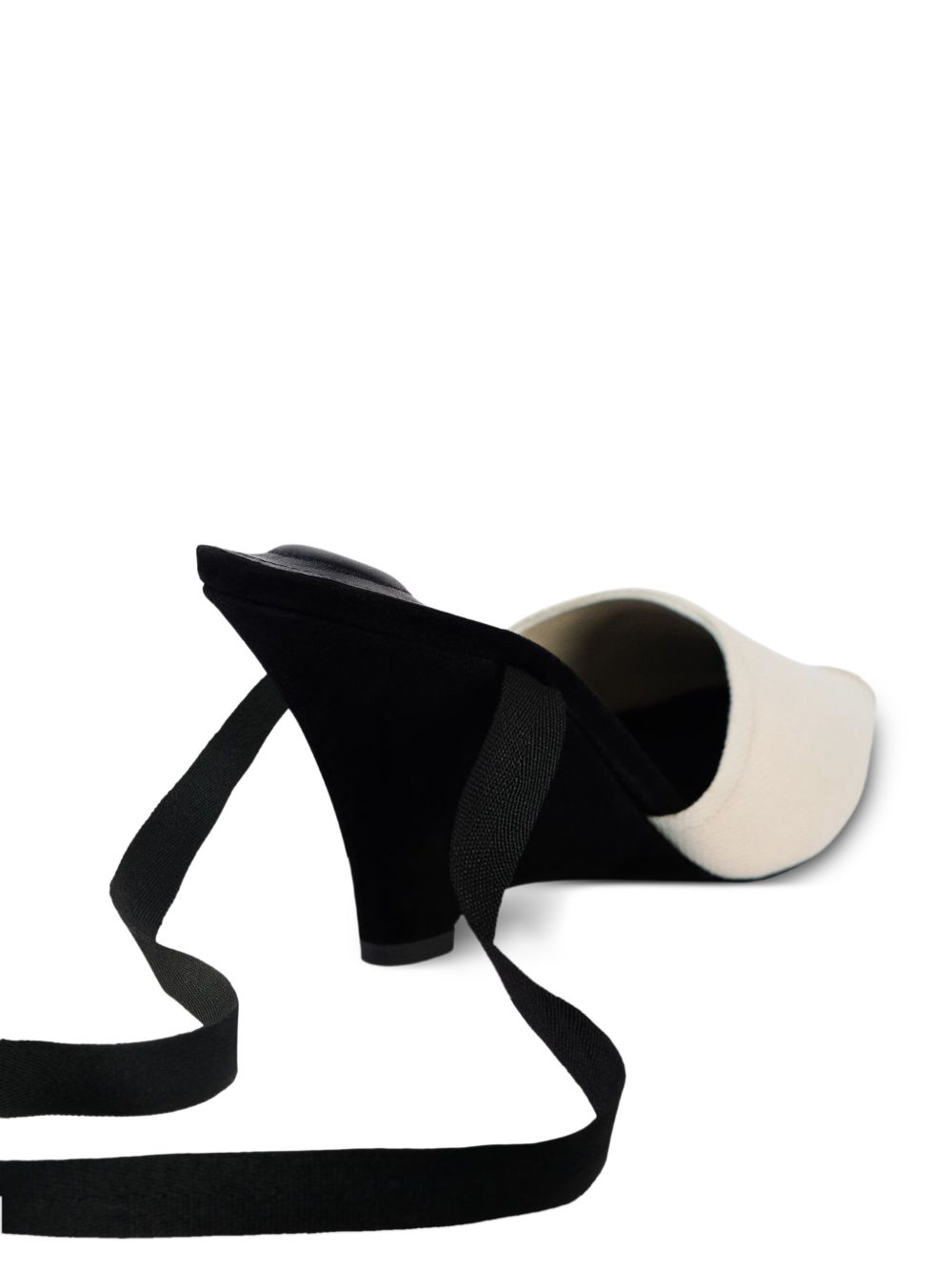 Espadrilles les espadrilles high in avorio e nero Jacquemus - donna 