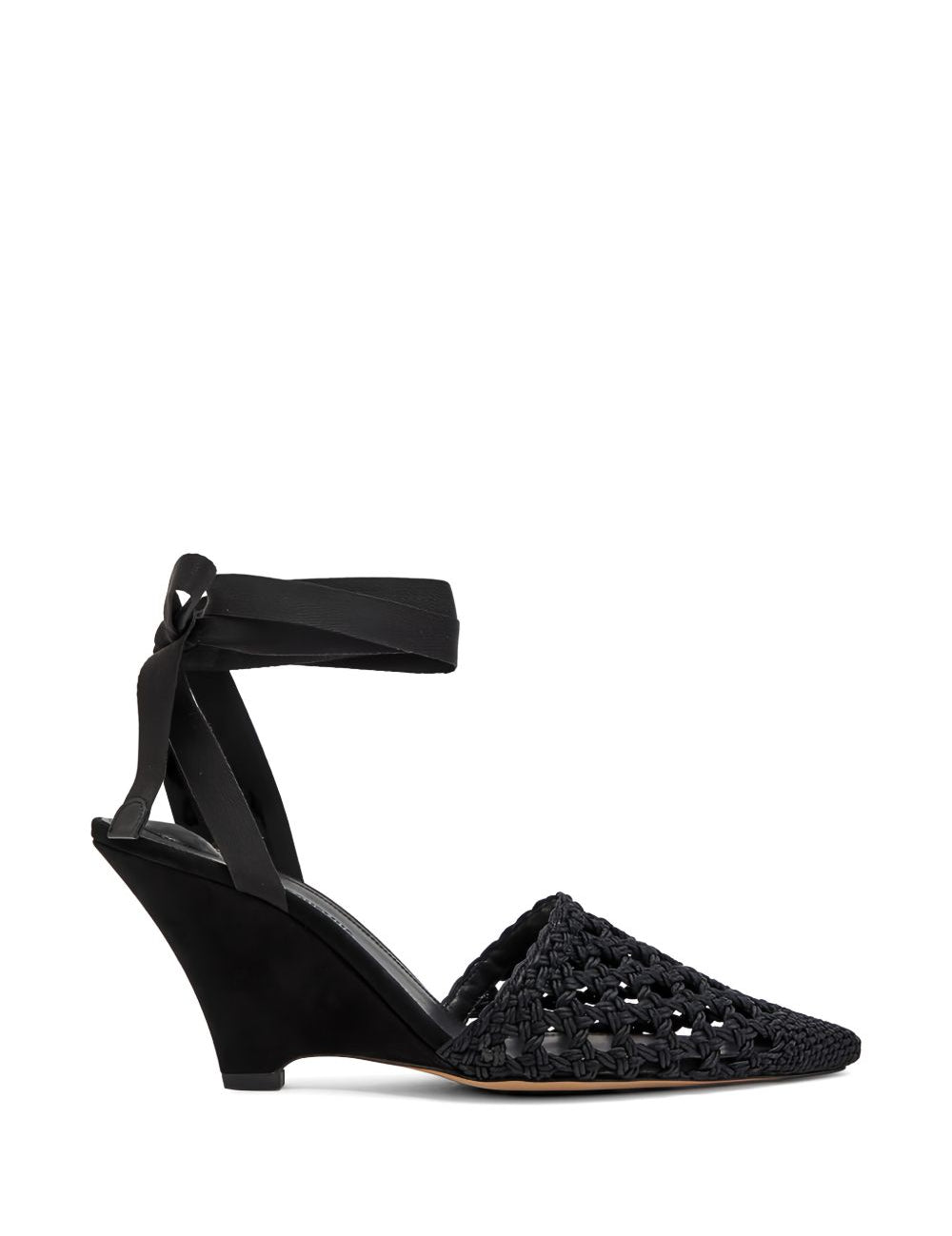 Espadrilles The High con zeppa in nero Jacquemus - donna 