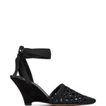 Espadrilles The High con zeppa in nero Jacquemus - donna 