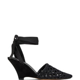 Espadrilles The High con zeppa in nero Jacquemus - donna 