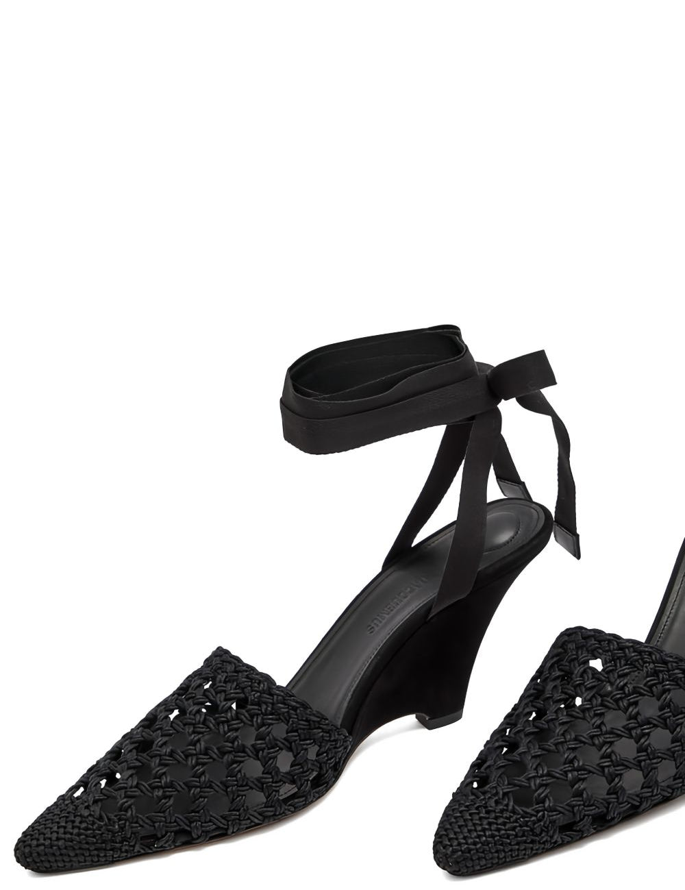 Espadrilles The High con zeppa in nero Jacquemus - donna 