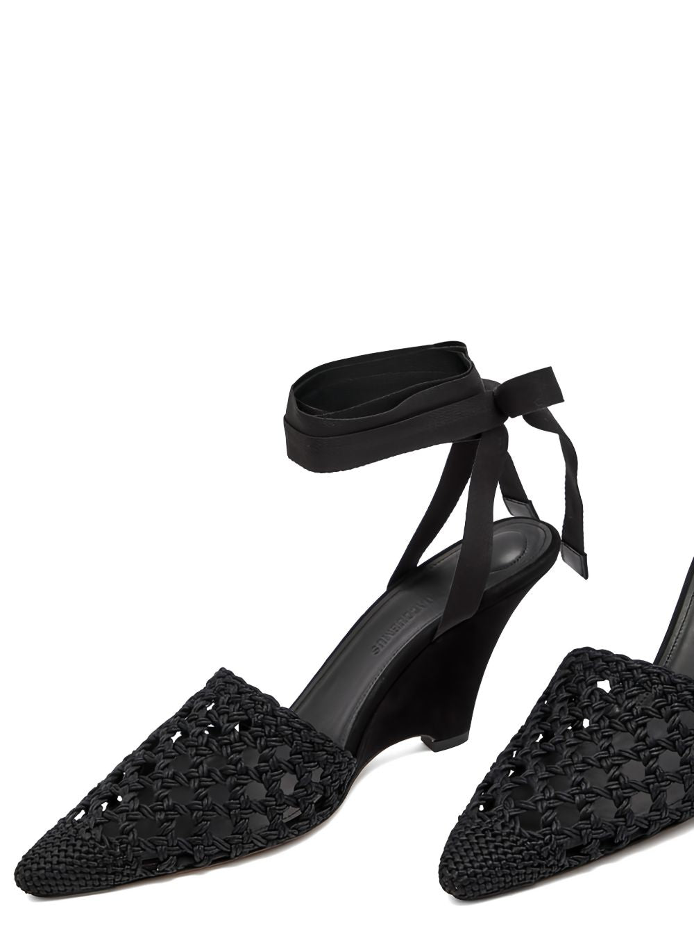 Espadrilles The High con zeppa in nero Jacquemus - donna 