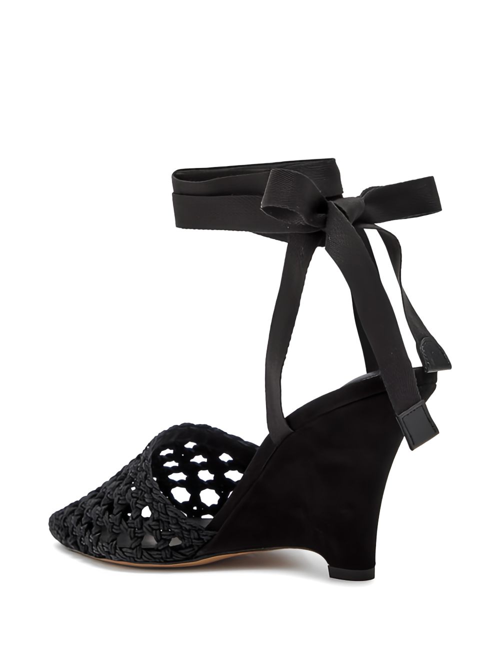 Espadrilles The High con zeppa in nero Jacquemus - donna 