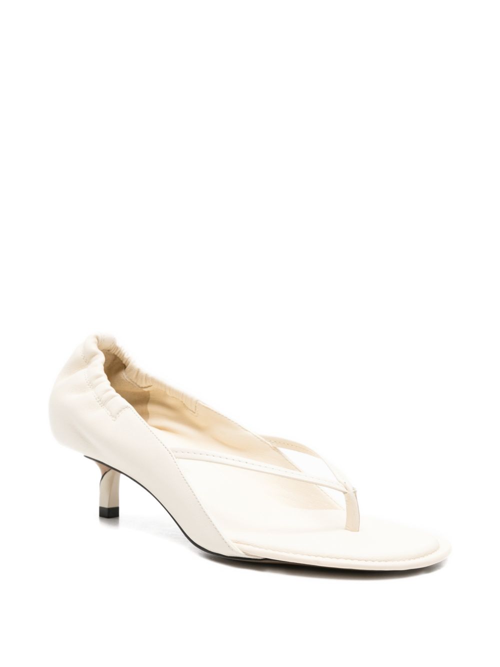 Sandali les sandales nu-pieds b in avorio Jacquemus - donna 