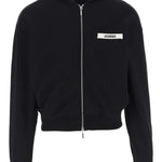 Felpa The Gros Grain con cappuccio in blu Jacquemus - uomo 