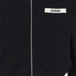 Felpa The Gros Grain con cappuccio in blu Jacquemus - uomo 